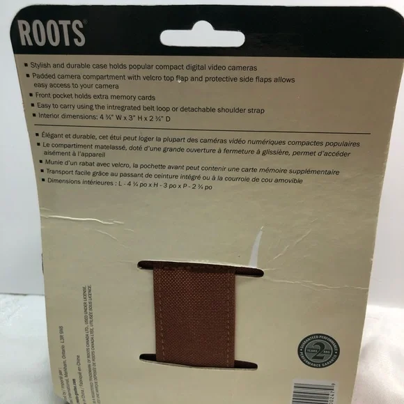 Vintage Roots Digital Video Camera Case R6300 New - Picture 12 of 14